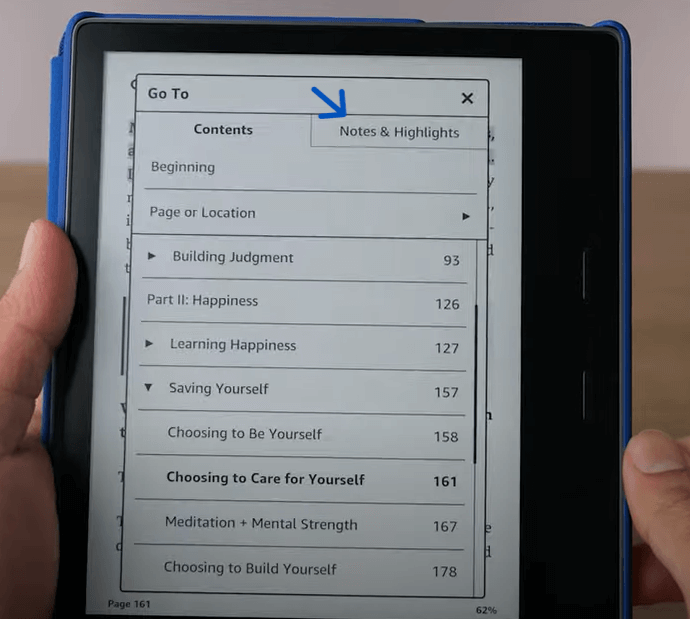 Kindle Notes And Highlights