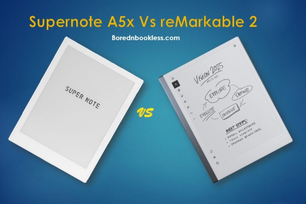 Supernote A5x Vs Remarkable 2