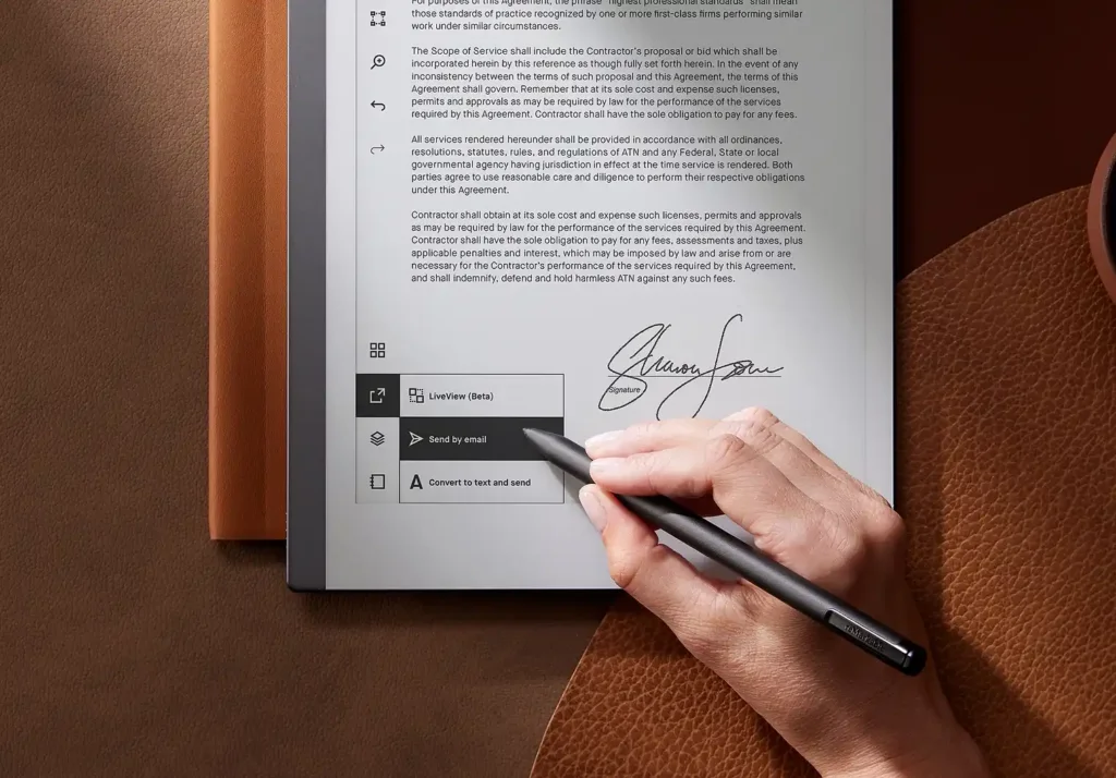 Note Taking with the best E Ink Tablets