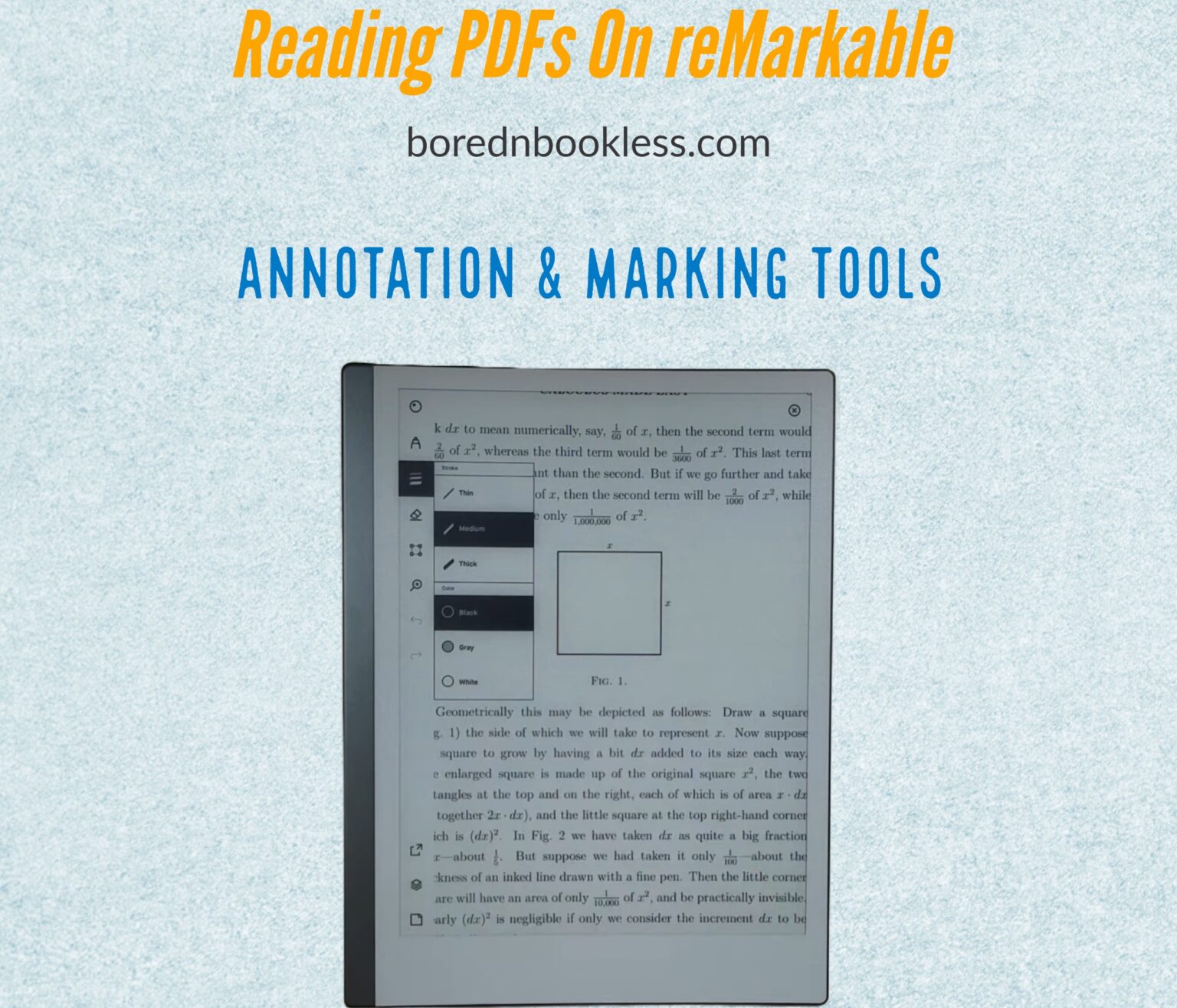 reading pdf on remarkable 2