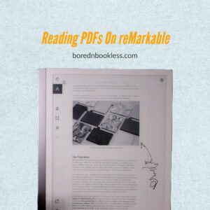 Reading PDFs On reMarkable