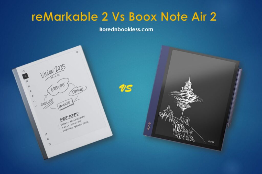 Remarkable 2 Vs Boox Note Air 2