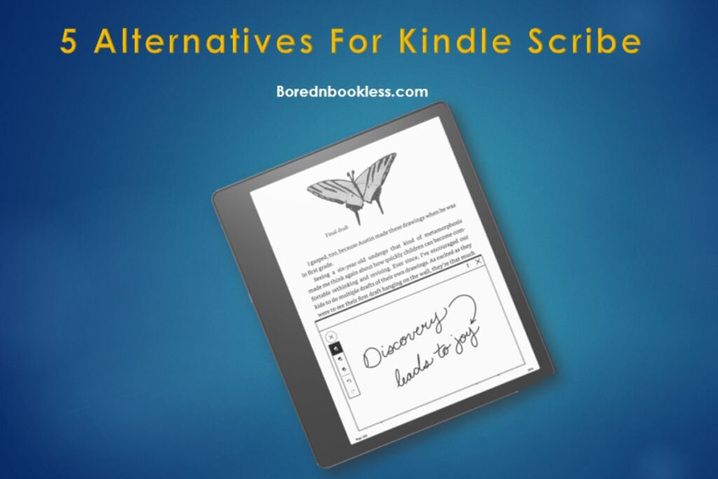 alternatives to kindle scribe