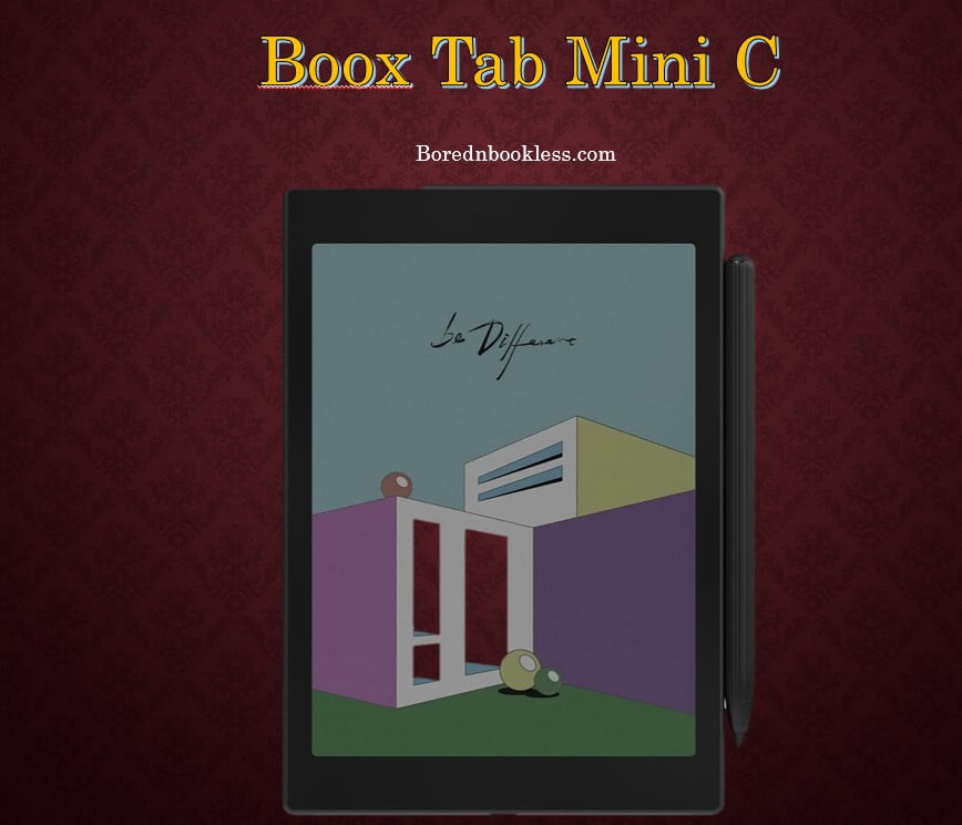 Boox Tab Ultra C and Mini C pair color e-ink and Android