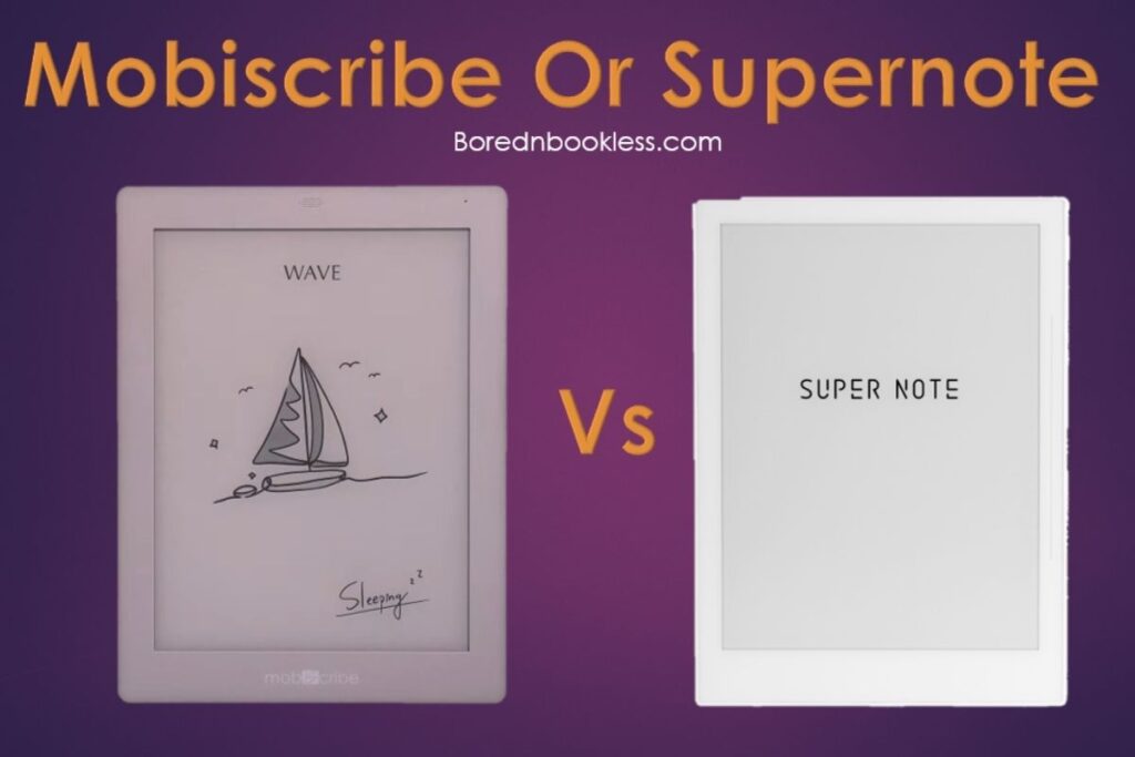 Mobiscribe Vs Supernote