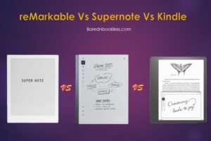 Remarkable Vs Supernote Vs Kindle Scribe