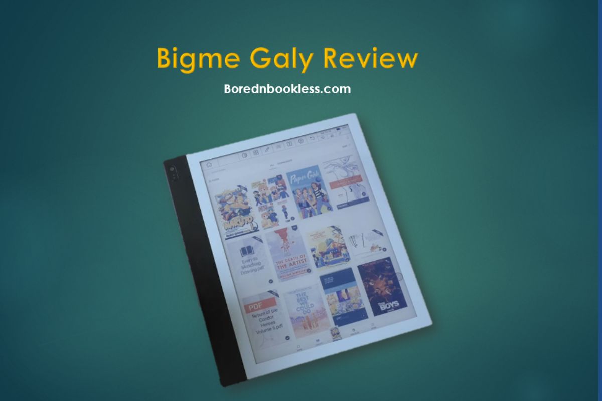 Bigme Galy Review - Has Color E Ink Truly Evolved? BorednBookless