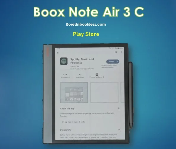 Onyx Boox Note Air 3 C - In Depth Review BorednBookless