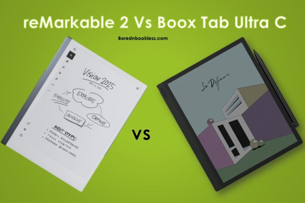 Boox Tab Ultra C Vs reMarkable 2