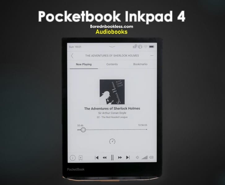 Pocketbook Inkpad 4 Audiobooks