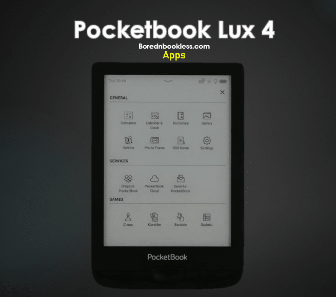 Pocketbook Lux Apps