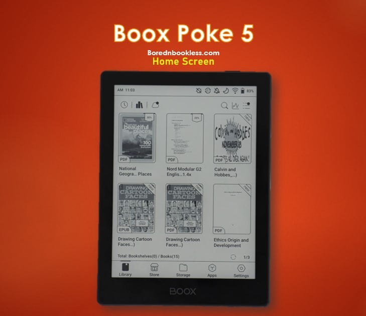 Boox Poke 5 Library