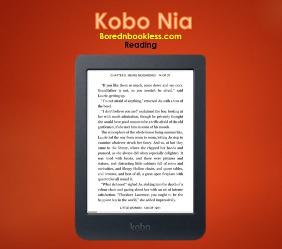 Reading on a Kobo Nia