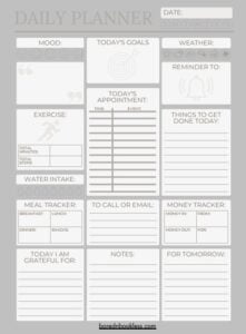 Free Daily Task Planner Templates