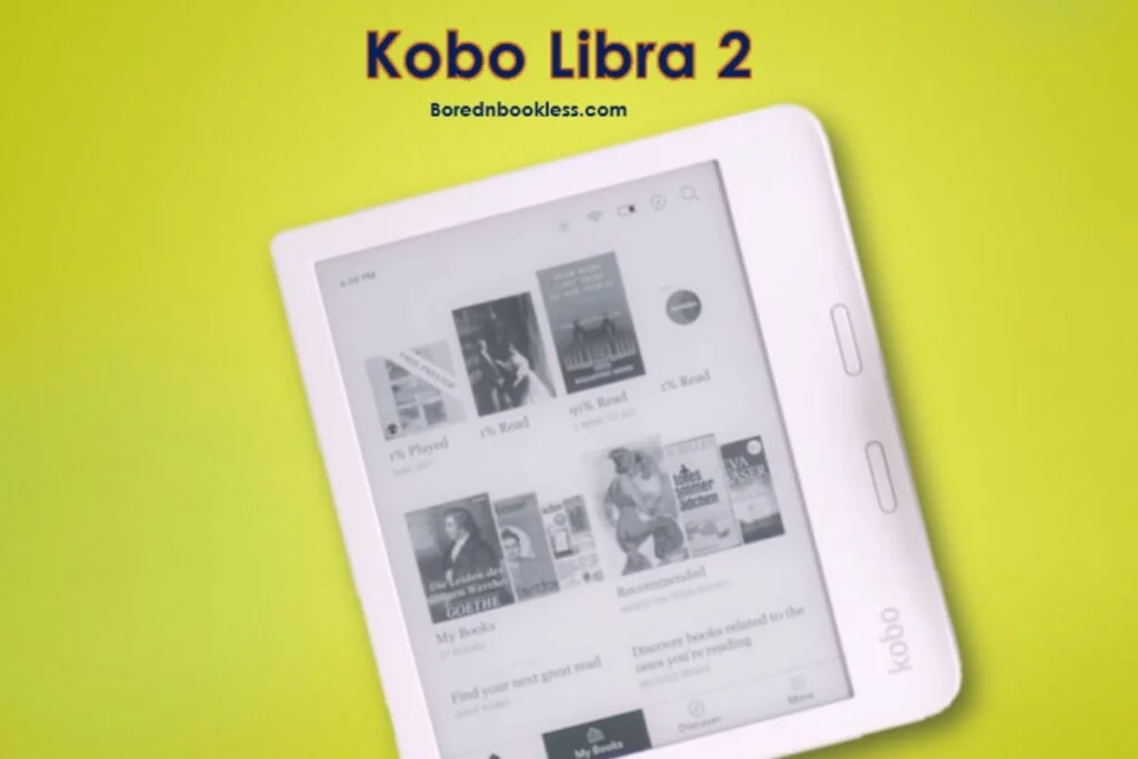 unboxing my Kobo Libra 2 and sleepcover + a quick overview