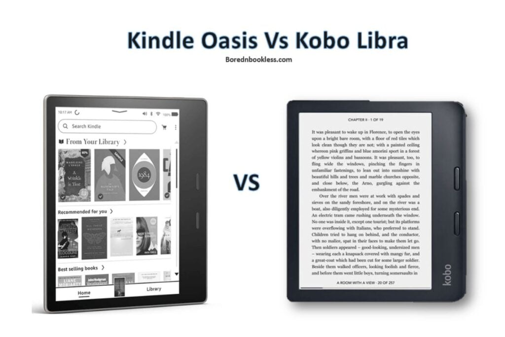 Kindle Oasis Vs Kobo Libra 2