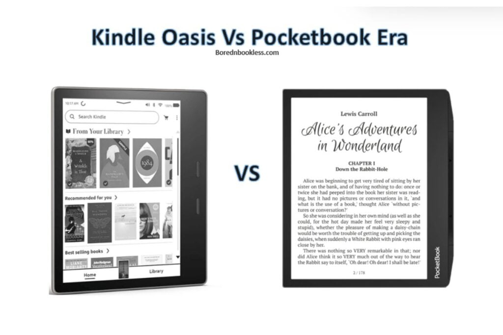 Kindle Oasis Vs Pocketbook Era
