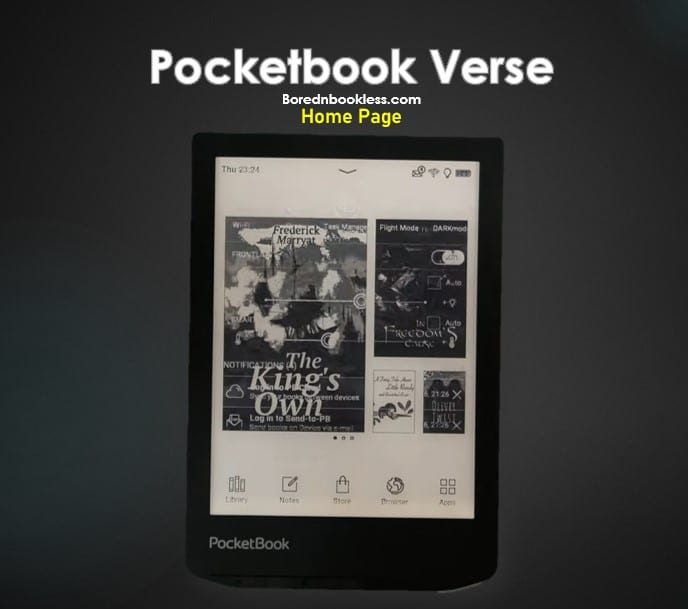 Pocketbook Verse Home Page