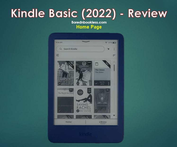 Kindle Basic 2022 Display