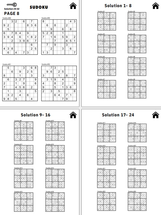 Sudoku Puzzle Template for Kindle Scribe​