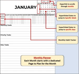 Calendar Template for Kindle Scribe