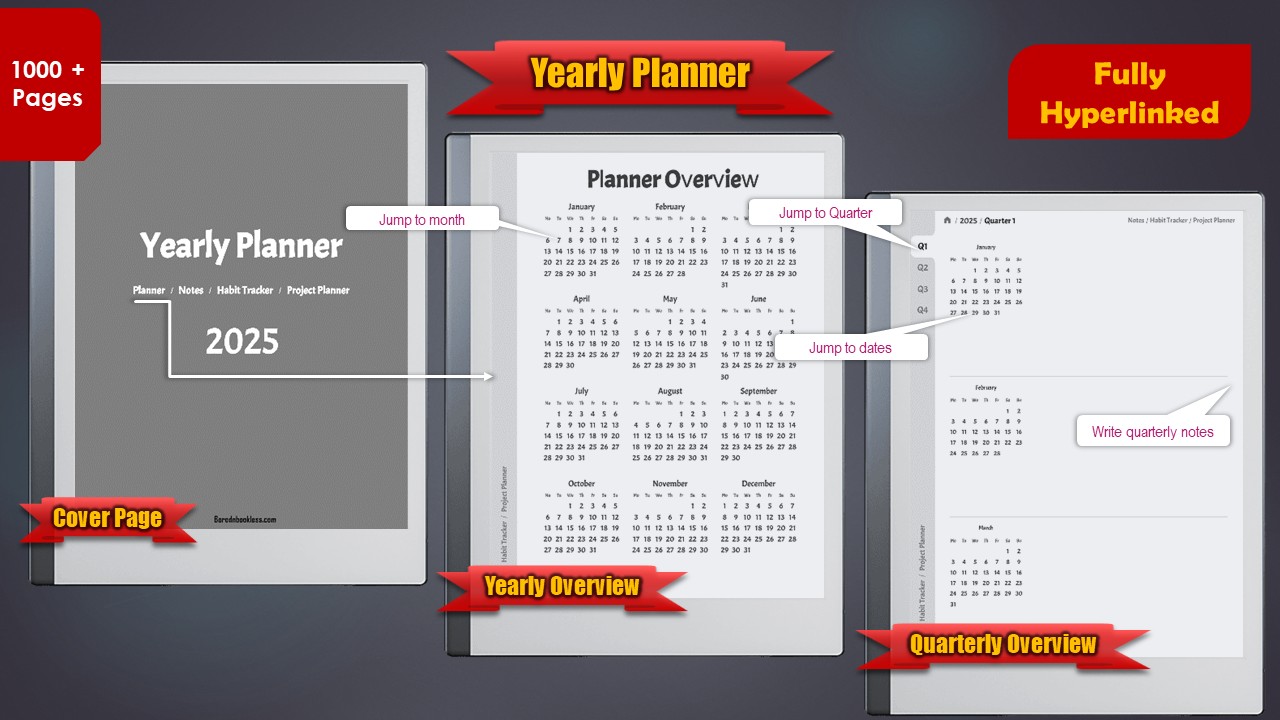 Free Daily Planner for reMarkable 2